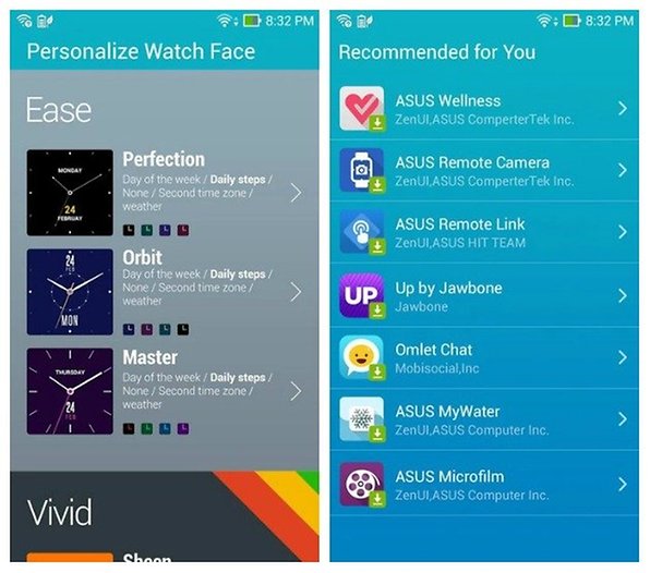 asus zenwatch manager app
