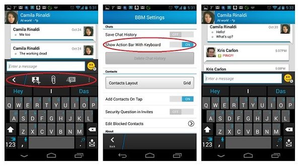 bbm for android tablet