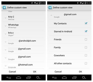 How To Set Up A Custom Contact List On Your Android | AndroidPIT