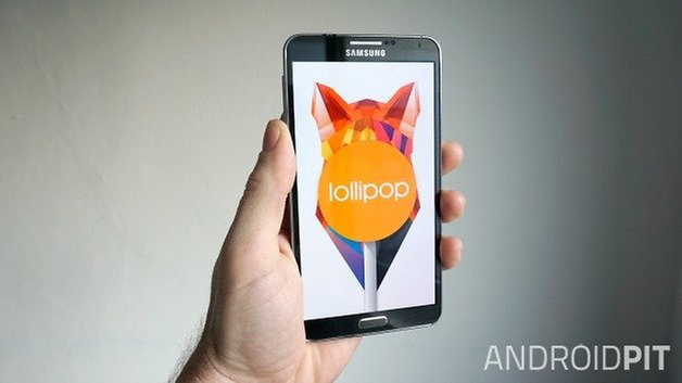 AndroidPIT Galaxy Note 3 леденец