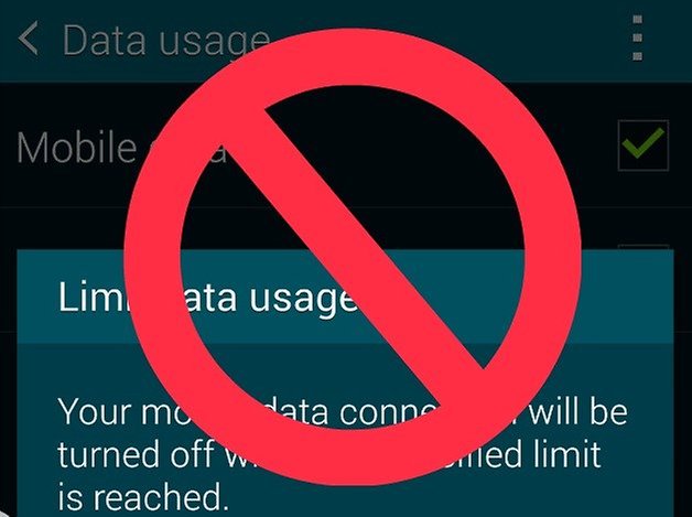 AndroidPIT Galaxy S5 Data Limit Teaser