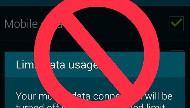 How to set a mobile data limit on the Galaxy S3, S4 or S5