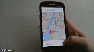 AndroidPIT GoogleMaps NavigationSwipe