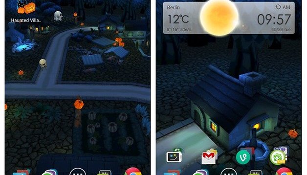 Hautend Village 3D, gratis solo oggi lo sfondo animato per Halloween!
