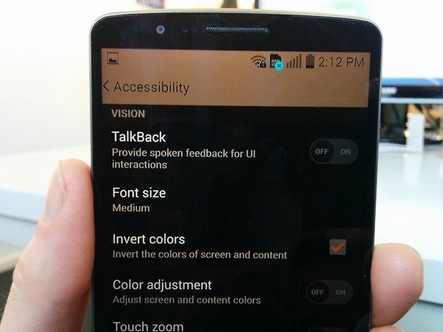 AndroidPIT LG G3 Accessibility teaser