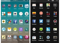AndroidPIT LG G3 HTC One M8 App Drawer