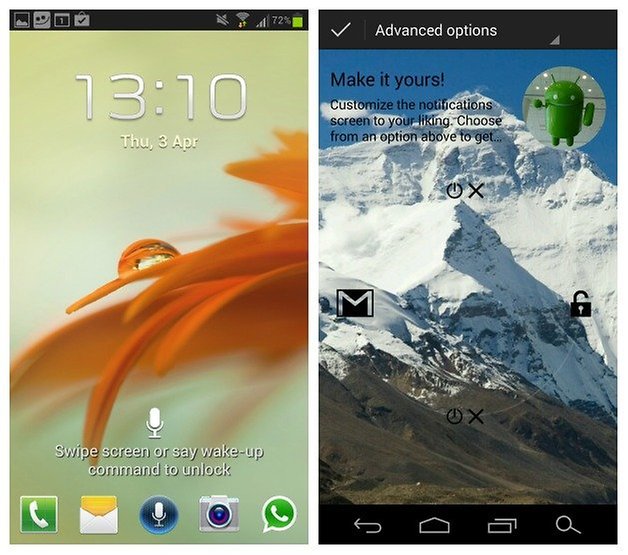 AndroidPIT Lockscreen icons