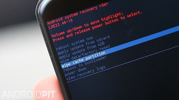AndroidPIT Moto X 2014 очистить кеш