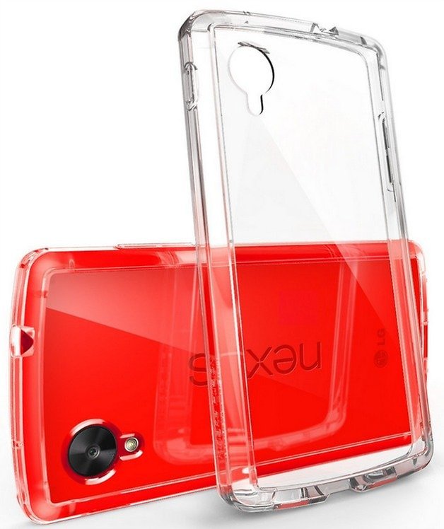 AndroidPIT Nexus 5 case Clear
