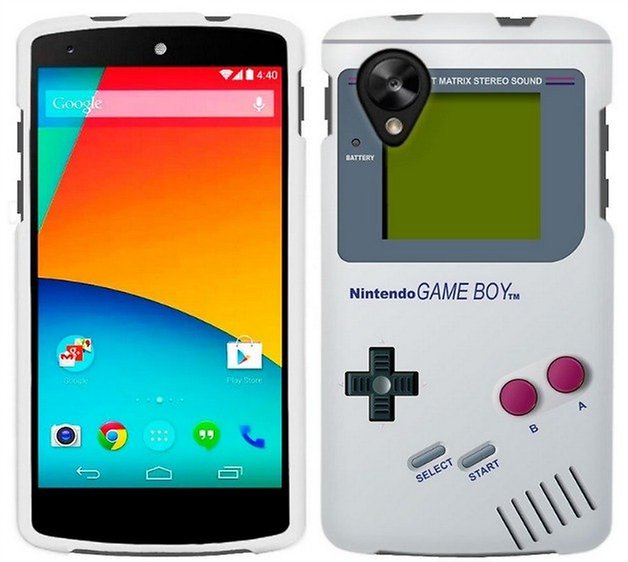 AndroidPIT Nexus 5 case Gameboy