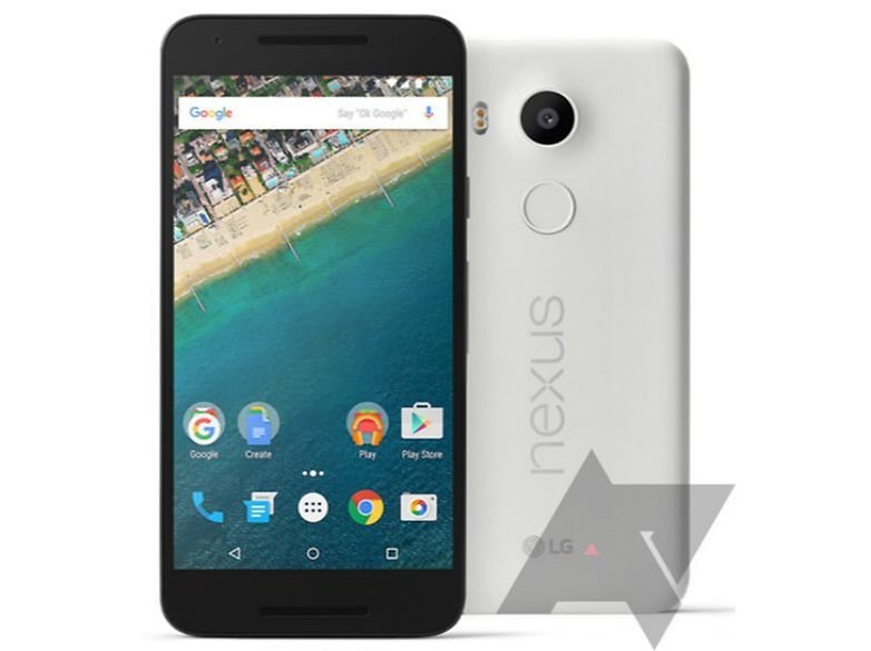 AndroidPIT Nexus 5X press render front