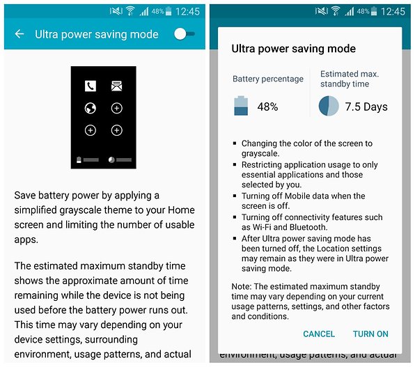 how to change app settings on note 4