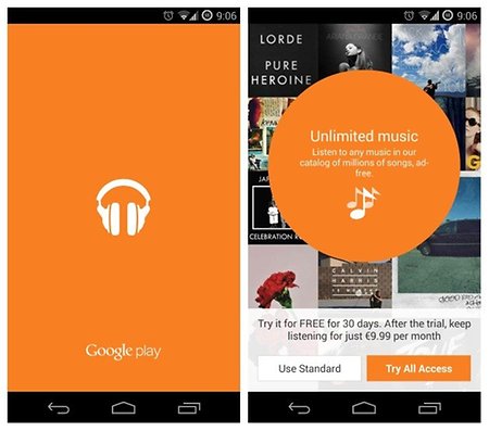 downloading music from google play