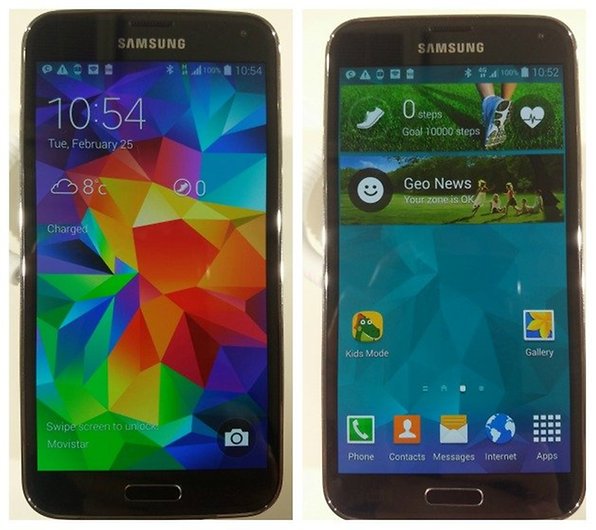 galaxy s4 home screens