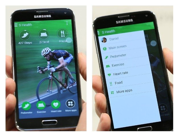 AndroidPIT S5 S Health