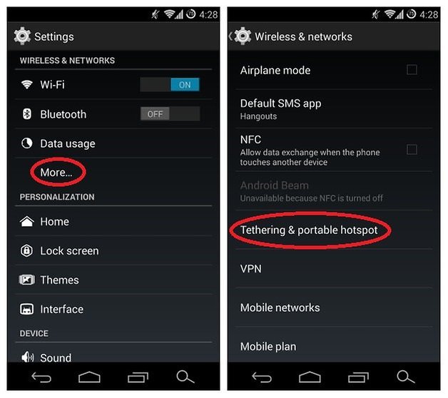 How to use your smartphone as a Wi-Fi hotspot | AndroidPIT