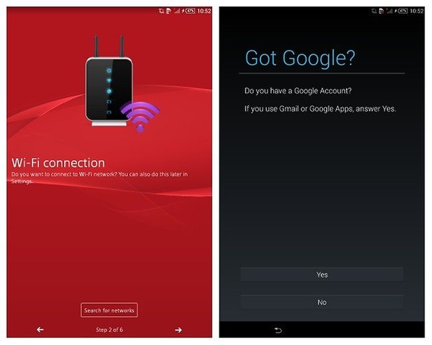 AndroidPIT Xperia Z3 Tablet Compact Setup 2
