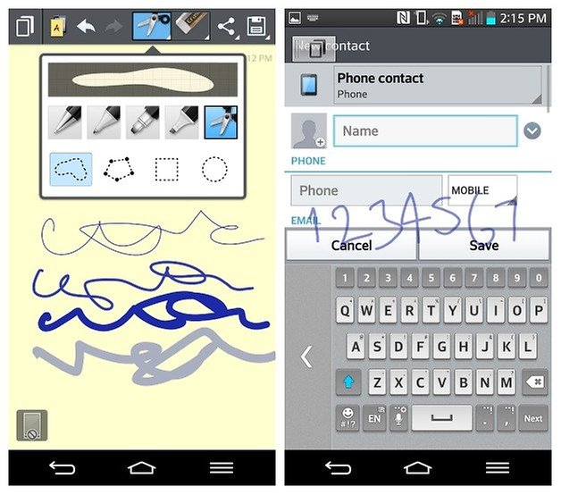 LGG2 QuickMemo