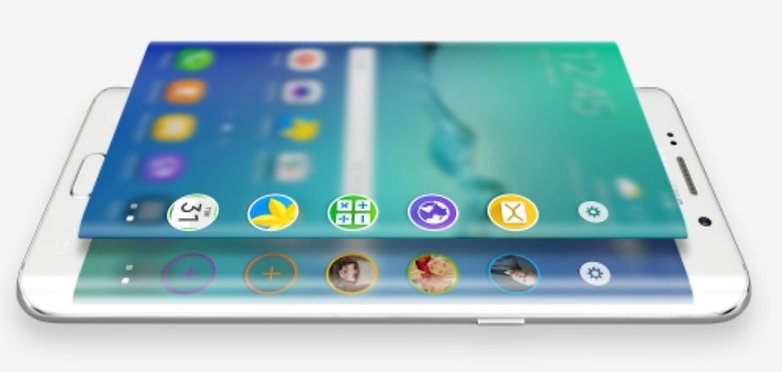 AndroidPIT Galaxy S6 edge five apps resize
