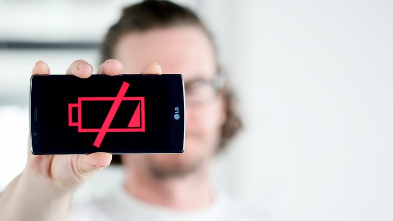 AndroidPIT LG G4 low battery hero 2