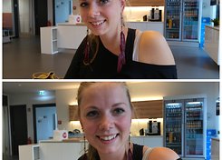 AndroidPIT LG G4 vs iPhone 6 camera comparison skin tones