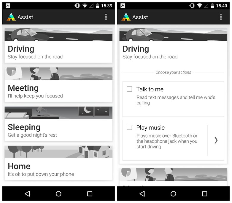 AndroidPIT Moto G 2014 Lollipop motorola assist