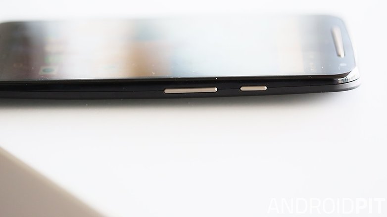 AndroidPIT Moto G 2014 Lollipop power volume buttons