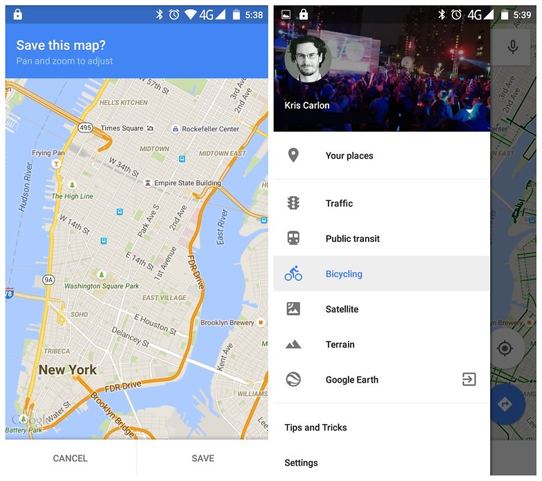 How to save offline maps on iPhone with Google Maps