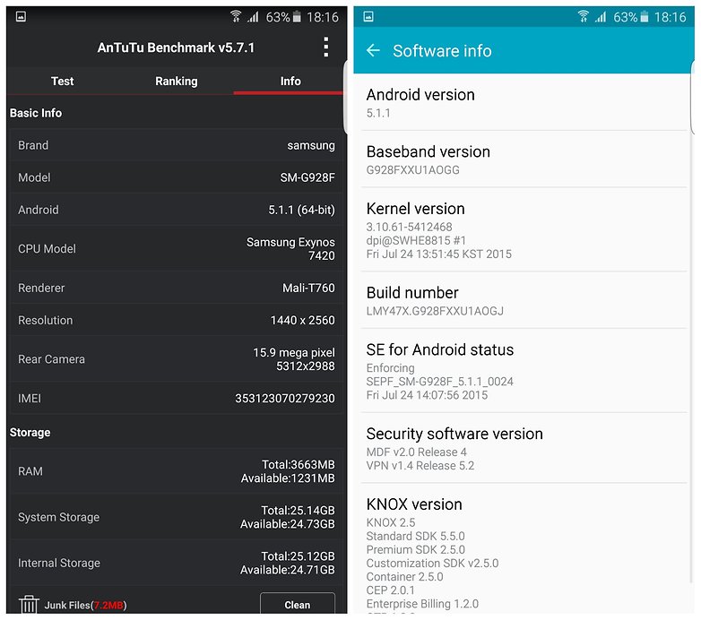 Samsung Galaxy S6 Edge Plus Specs