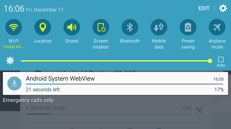 AndroidPIT Galaxy S6 notifications app update