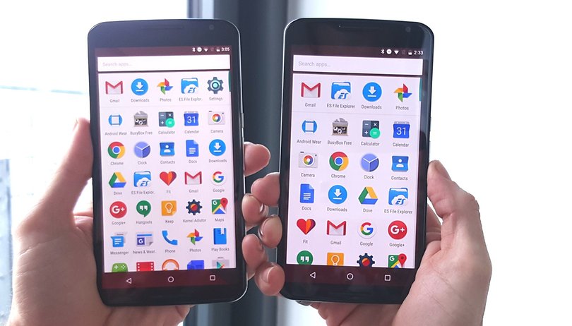 Como aumentar la pantalla de tu Nexus 6