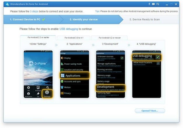 drfone android sc02