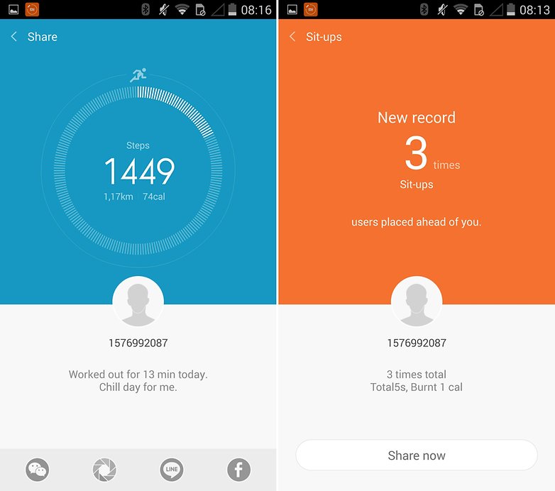 Mi band app2