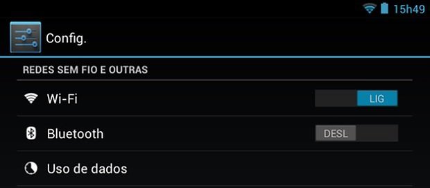 WLAN Ativada