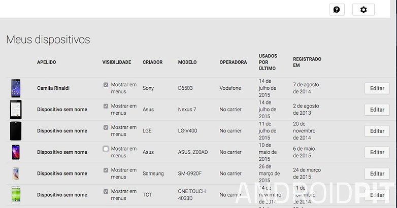 dispositivosgoogleplay