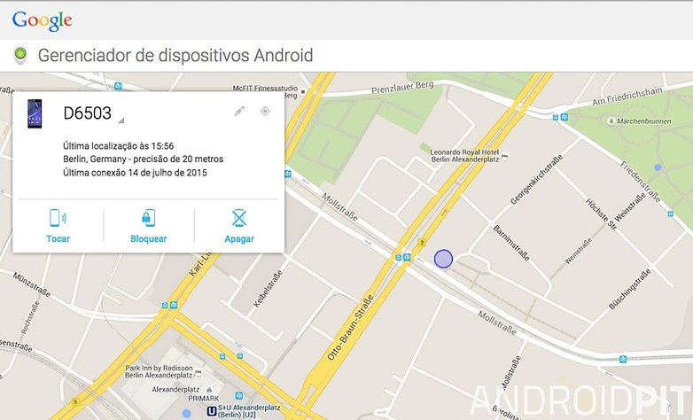 gerenciador dispositivos android bra