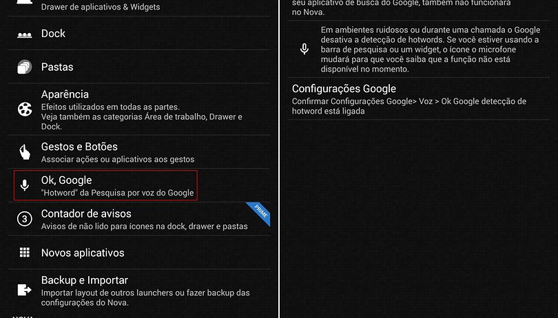 O Nova Launcher 3 entende agora “Ok, Google”