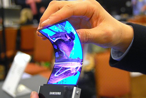 samsung flexible displays