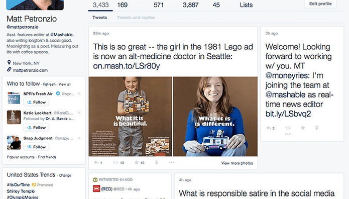 Twitter testa novo visual e desagrada usuários