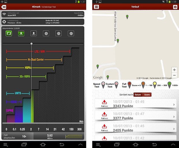 4gmark speedtest screenshot de 01