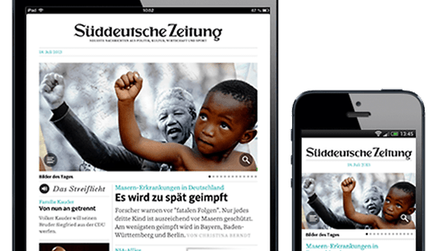 Süddeutsche Zeitung Digital App im Test