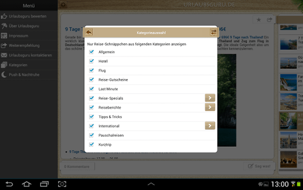 Urlaubsguru screenshot 01 kommentare