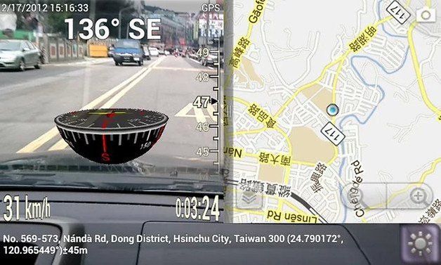 app 3d compass plus screenshot