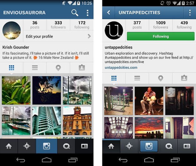 app instagram flat screenshot 03