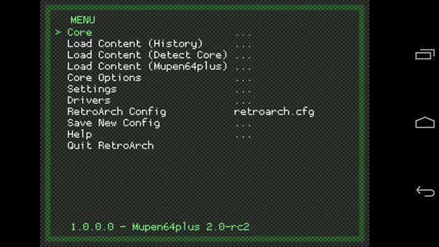 app retroarch spiele emulator screenshot 01