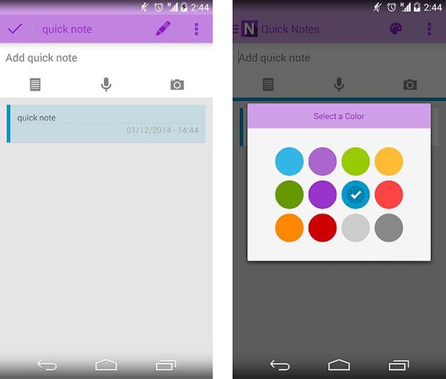apps design notes reborn screenshot