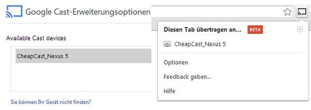 cheapcast browser google cast