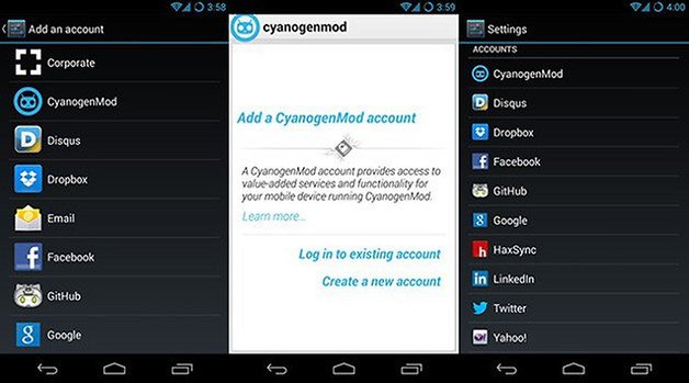 cyanogenmod 10 2 final account