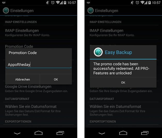 easy backup promo screenshot