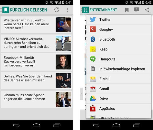 huffington post app screenshot 06